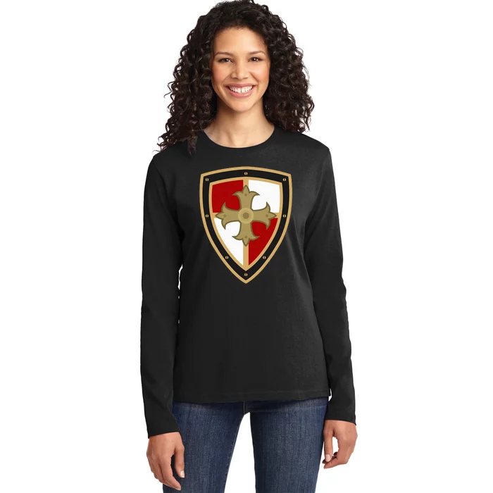 Medieval Knight Medieval Renaissance Tunic Ladies Long Sleeve Shirt