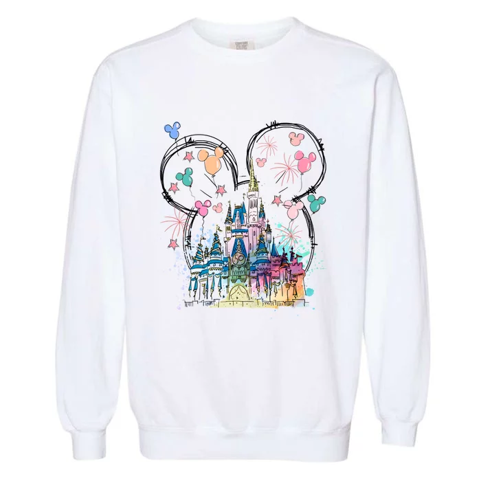 Magical Kingdom Mouse Ear Castle Garment-Dyed Sweatshirt