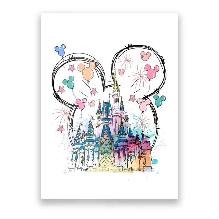 Magical Kingdom Mouse Ear Castle Poster