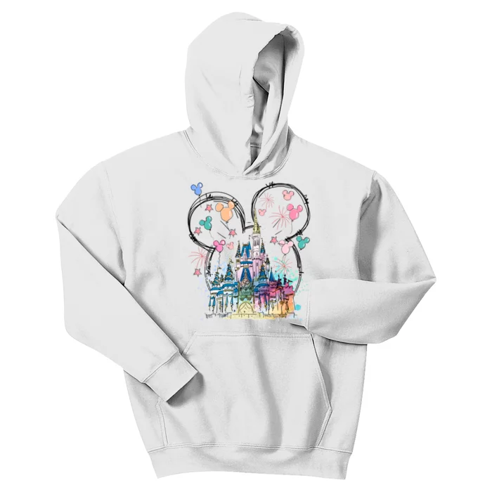 Magical Kingdom Mouse Ear Castle Kids Hoodie