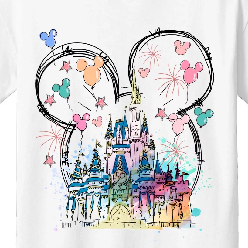 Magical Kingdom Mouse Ear Castle Kids T-Shirt