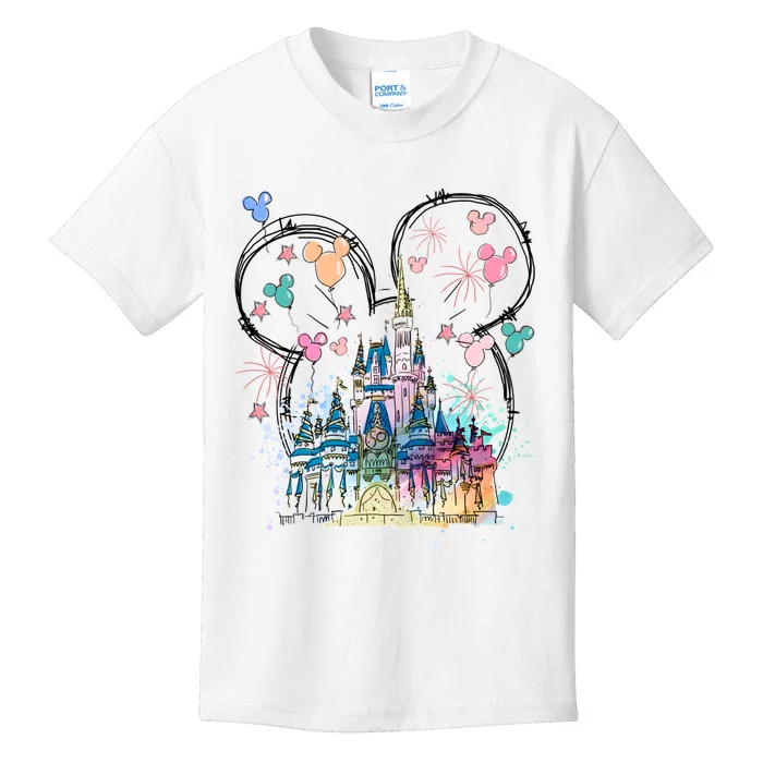 Magical Kingdom Mouse Ear Castle Kids T-Shirt