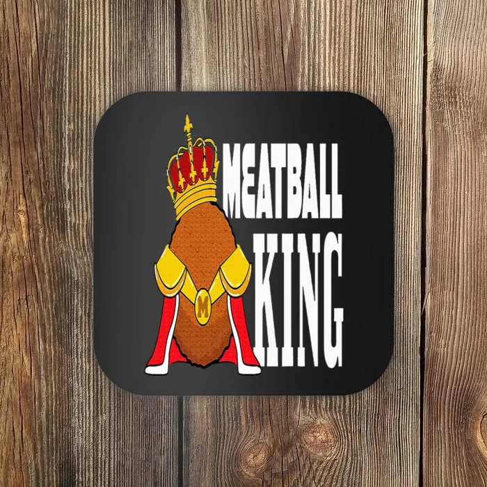 Meatball King Coaster