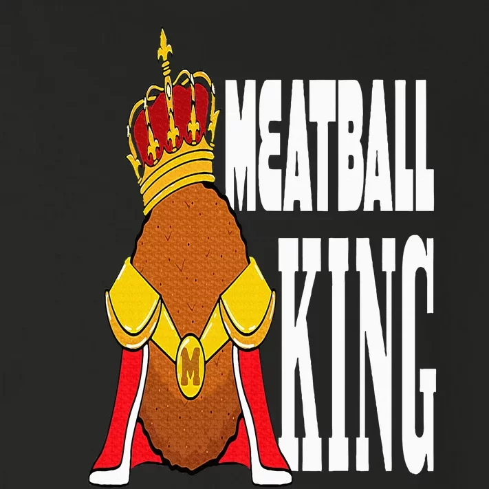 Meatball King Toddler Long Sleeve Shirt