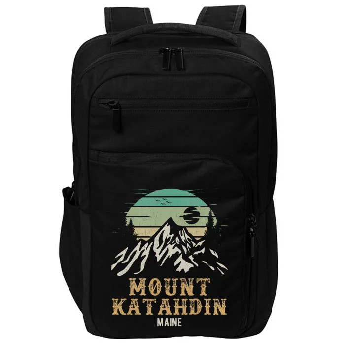 Mount Katahdin National Park Merchandise Hiking Mt Katahdin Impact Tech Backpack