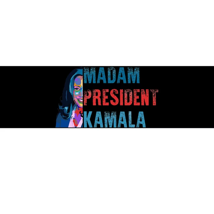 Madam Kamala President Harris Bumper Sticker