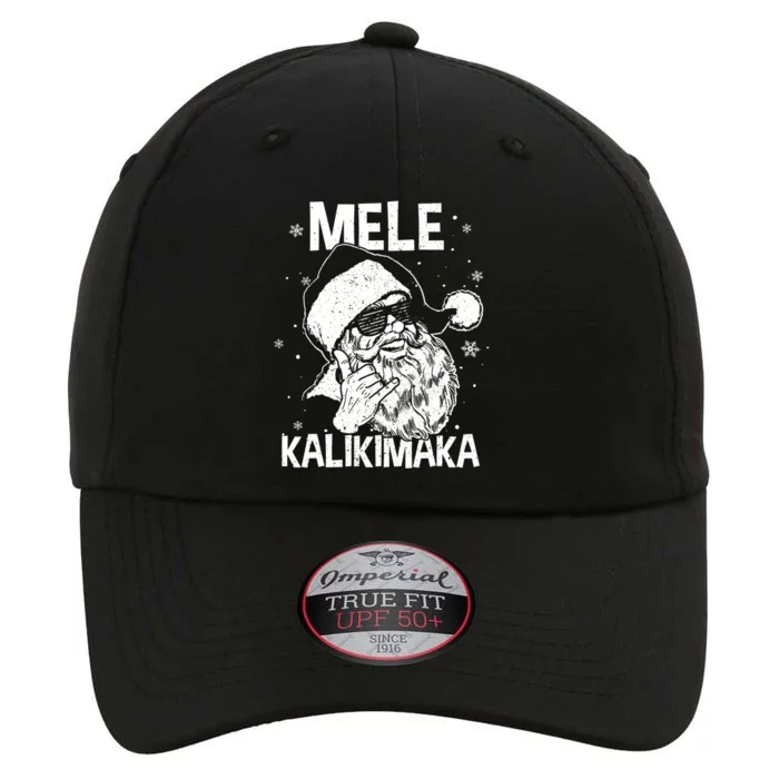 Mele Kalikimaka Santa Claus Shaka Hawaiian Christmas Hawaii The Original Performance Cap