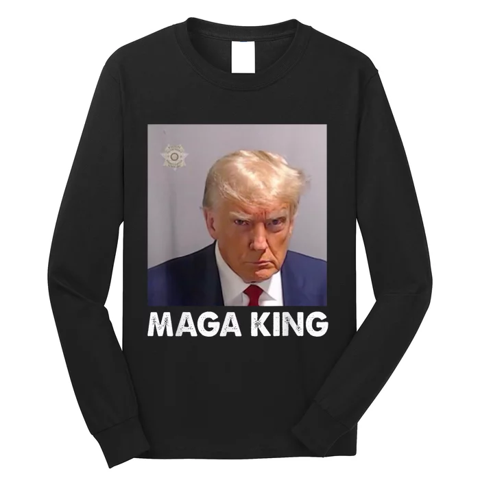 MAGA King Trump Never Surrender Long Sleeve Shirt