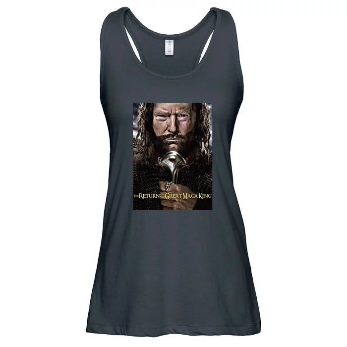 Ultra Maga Maga King The Great Maga King Ladies Essential Flowy Tank