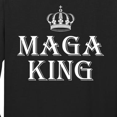 Maga King The Great Maga King Ultra Maga Trump 2024 Tall Long Sleeve T-Shirt