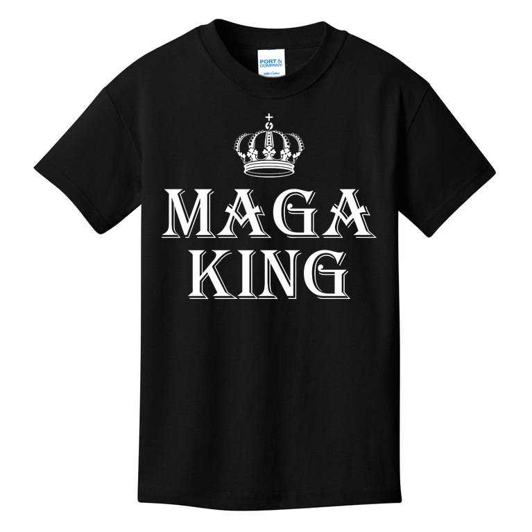Maga King The Great Maga King Ultra Maga Trump 2024 Kids T-Shirt