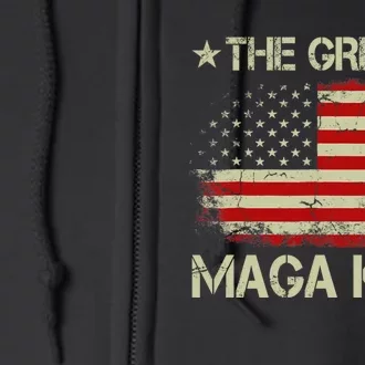 Maga King, The Great Maga King, Ultra Maga Full Zip Hoodie