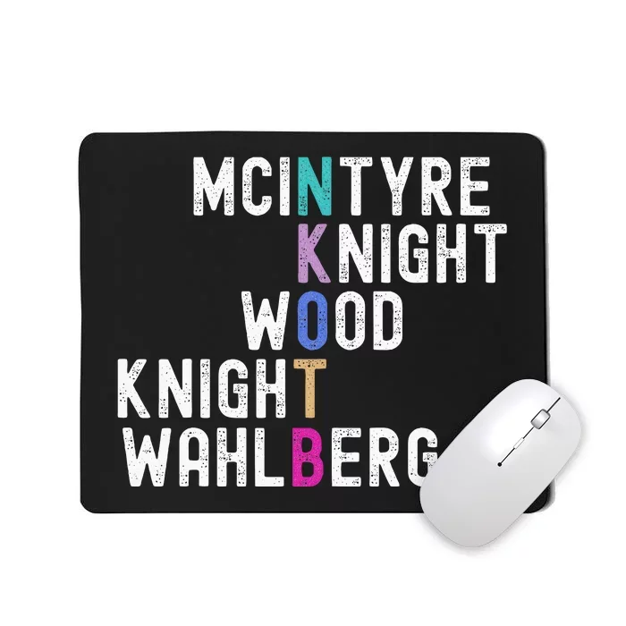 Mcintyre Knight Wood Knight Wahlberg Mousepad