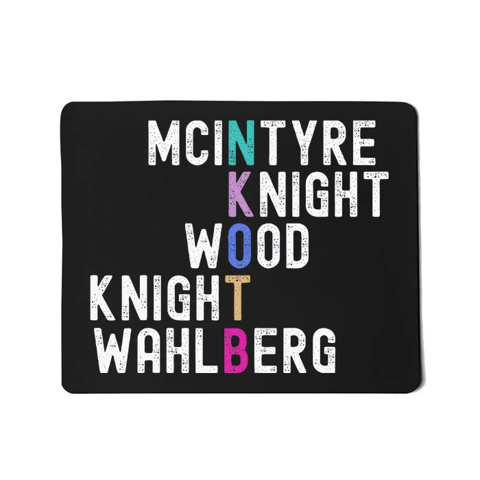 Mcintyre Knight Wood Knight Wahlberg Mousepad