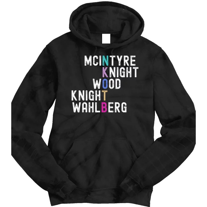 Mcintyre Knight Wood Knight Wahlberg Tie Dye Hoodie