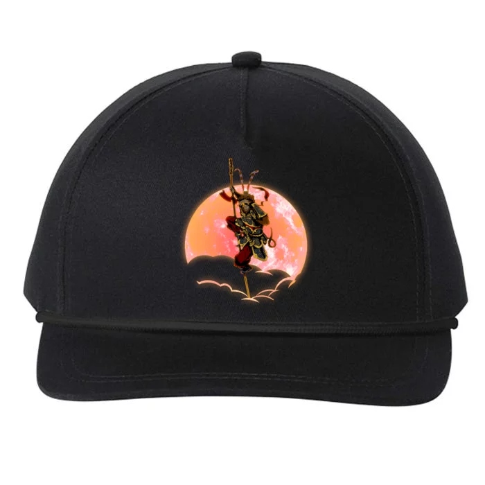 Monkey King Warrior Sun Wukong Snapback Five-Panel Rope Hat