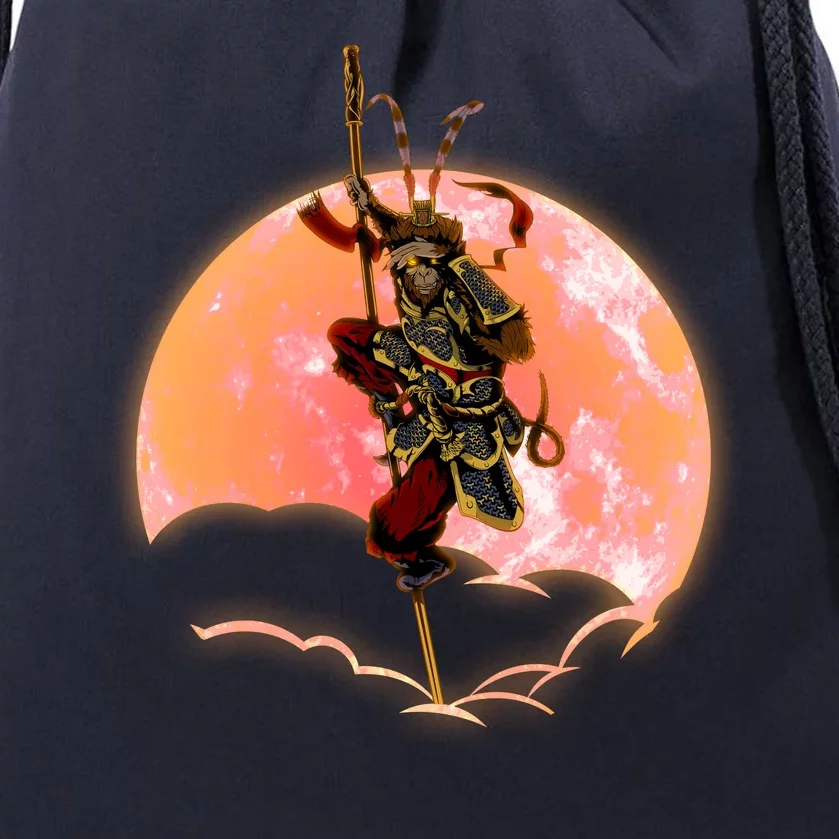 Monkey King Warrior Sun Wukong Drawstring Bag