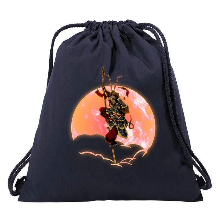 Monkey King Warrior Sun Wukong Drawstring Bag