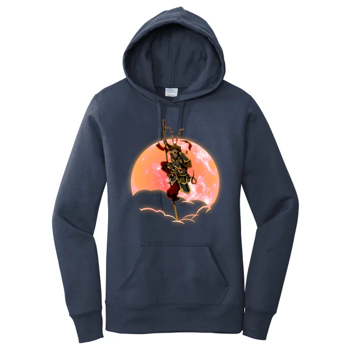 Monkey King Warrior Sun Wukong Women's Pullover Hoodie