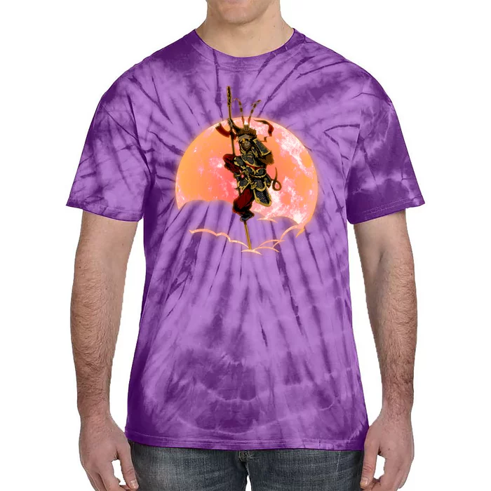 Monkey King Warrior Sun Wukong Tie-Dye T-Shirt