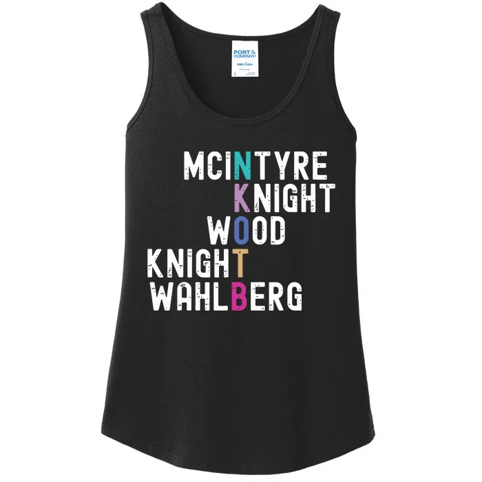 Mcintyre Knight Wood Knight Wahlberg Ladies Essential Tank