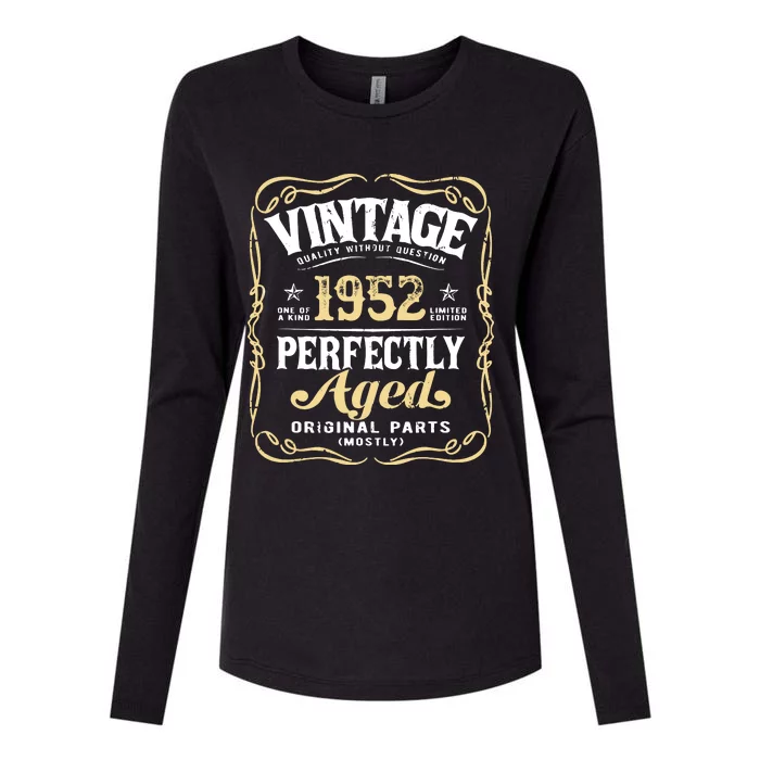 Myth Legend 1952 Birthday Gift For 70 Womens Cotton Relaxed Long Sleeve T-Shirt