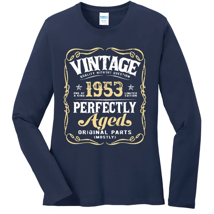 Myth Legend 1953 Birthday Gift For 69 Ladies Long Sleeve Shirt