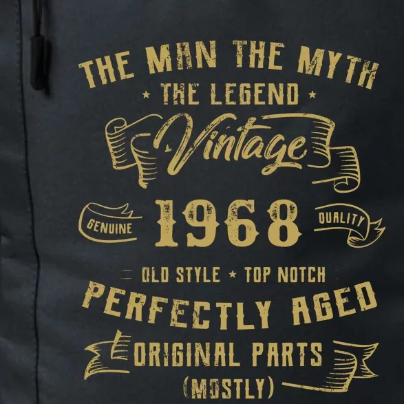 Myth Legend 1968 Birthday Gift For 54 Daily Commute Backpack