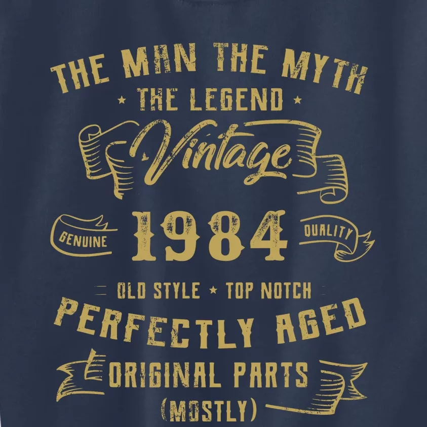 Myth Legend 1984 Birthday Gift For 38 Kids Sweatshirt