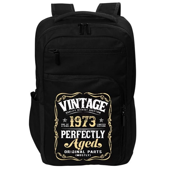 Myth Legend 1973 Birthday Gift For 49 Impact Tech Backpack