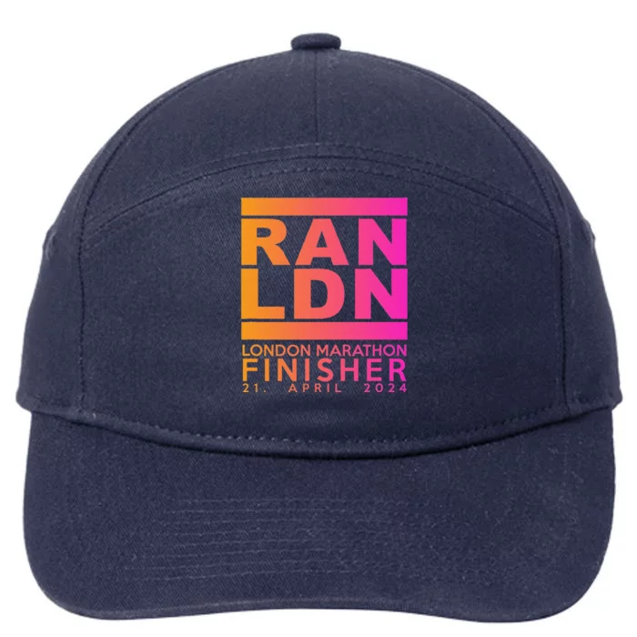 Marathon London 2024 Finisher 7-Panel Snapback Hat