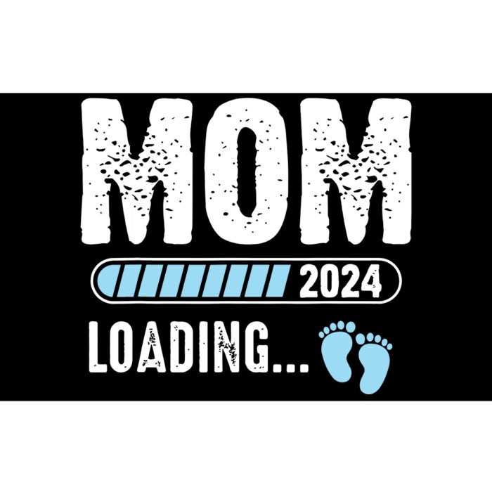 Mom Loading 2024 Funny Baby Announcement Soon To Be Mommy Bumper Sticker