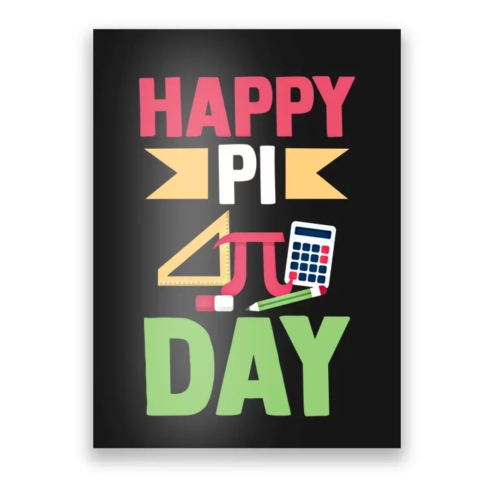 Math Lover 3 14 Humor Math Teacher Student Happy Pi Day Gift Poster