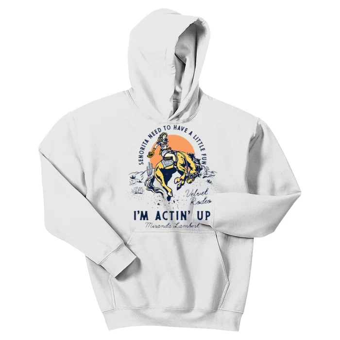 Miranda Lambert Actin Up Kids Hoodie