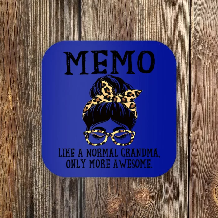 Memo Like A Normal Grandma Only More Awesome Mothers Day Great Gift Coaster