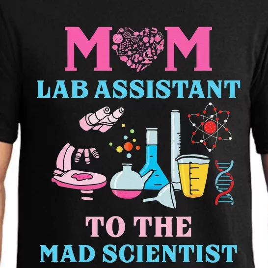 Mom Lab Assistant To The Mad Scientist Party Birthday Pajama Set