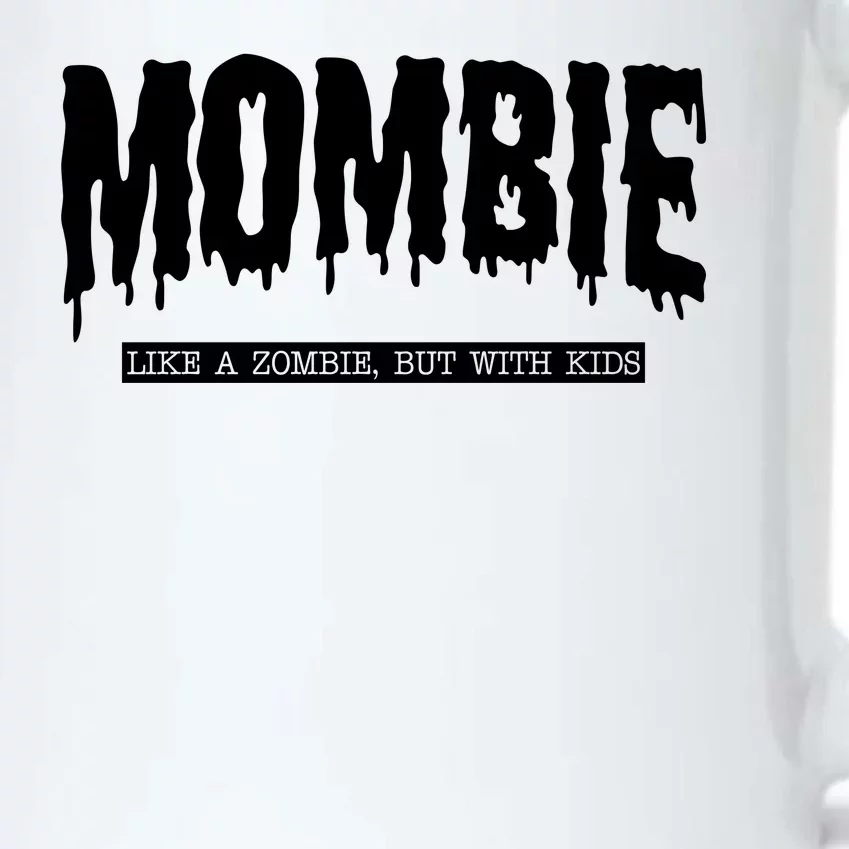 Mombie Like A Zombie But With Kids Funny Halloween Mom Black Color Changing Mug