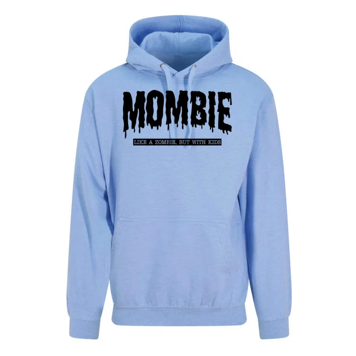 Mombie Like A Zombie But With Kids Funny Halloween Mom Unisex Surf Hoodie