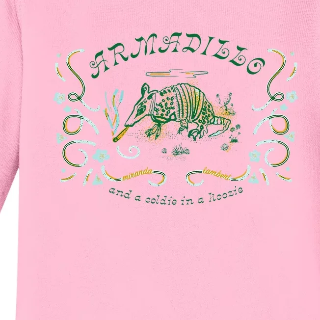 Miranda Lambert Armadillo Baby Long Sleeve Bodysuit