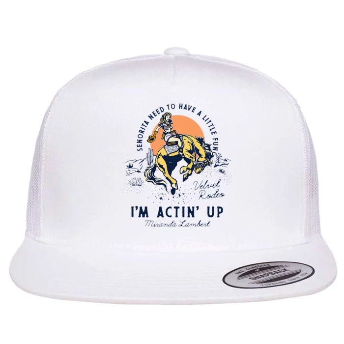 Miranda Lambert Actin' Up Flat Bill Trucker Hat