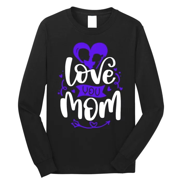 Mama Love A Perfect Match For You And Mom Long Sleeve Shirt