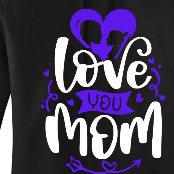 Mama Love A Perfect Match For You And Mom Women's Pullover Hoodie