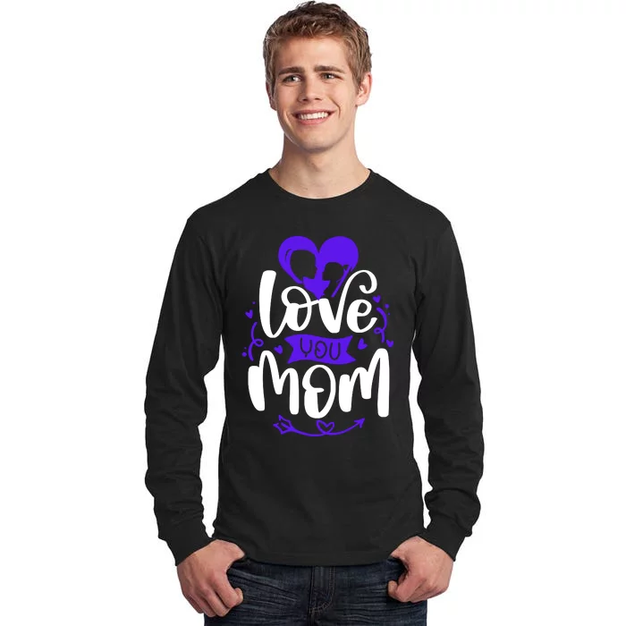 Mama Love A Perfect Match For You And Mom Tall Long Sleeve T-Shirt