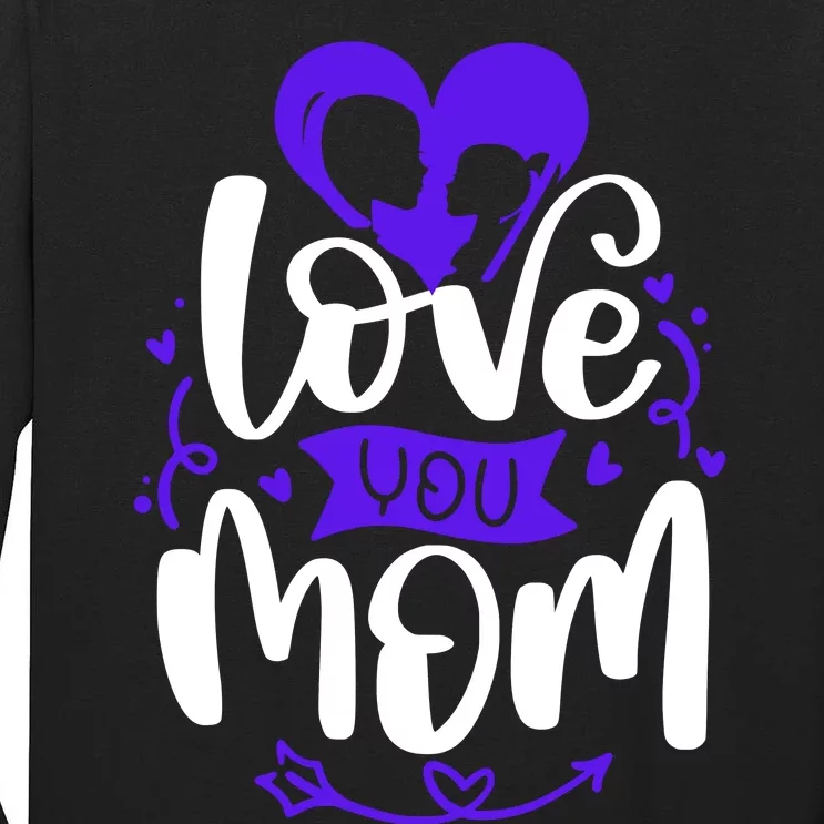 Mama Love A Perfect Match For You And Mom Tall Long Sleeve T-Shirt