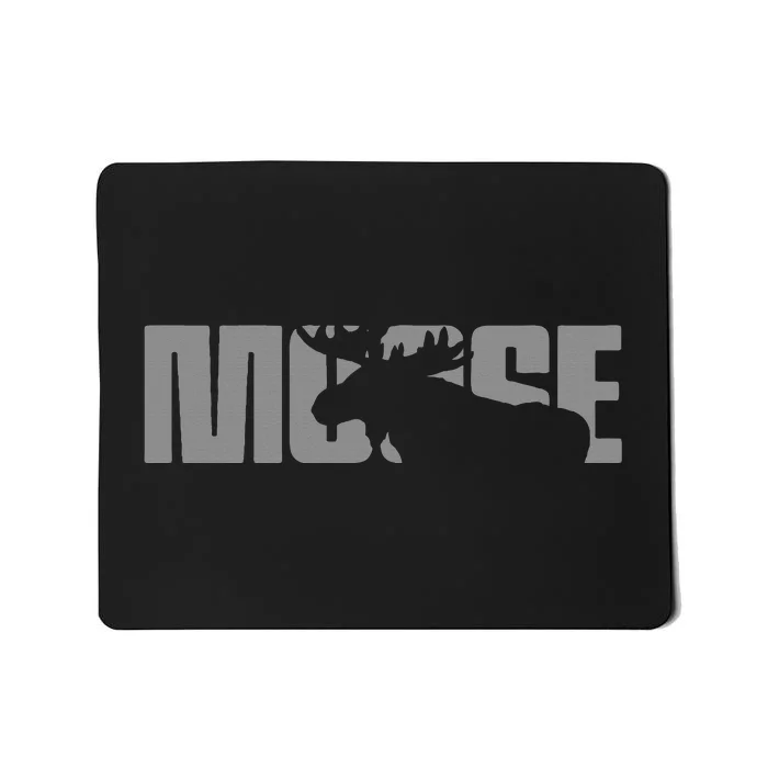 Moose Lover Apparel Moose Mousepad