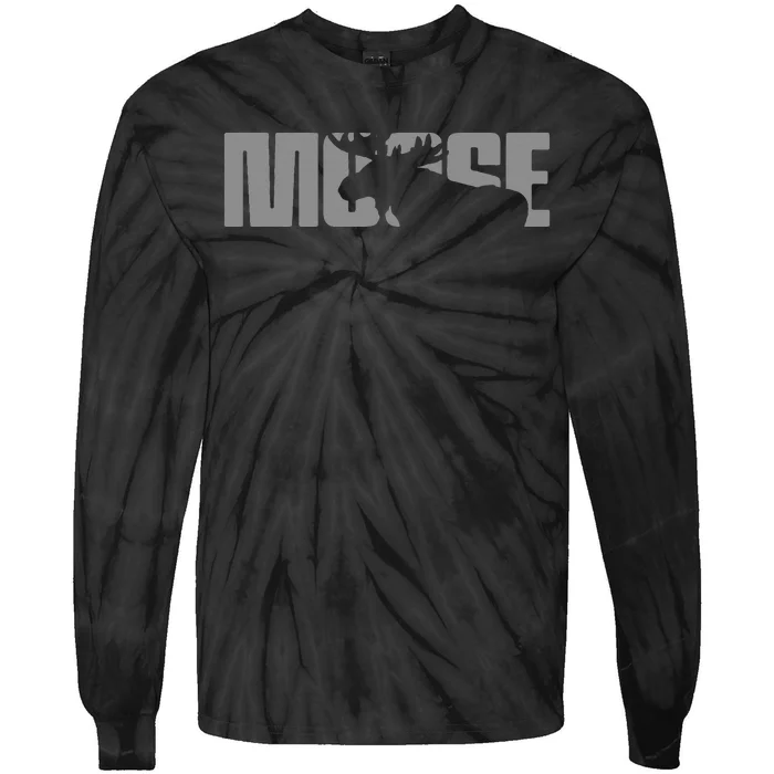 Moose Lover Apparel Moose Tie-Dye Long Sleeve Shirt