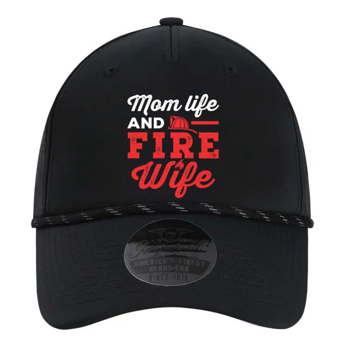 Mom Life And Fire Wife Firefighter Firefighting Spouse Cute Gift Performance The Dyno Cap