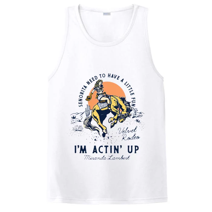 Miranda Lambert Actin Up Performance Tank