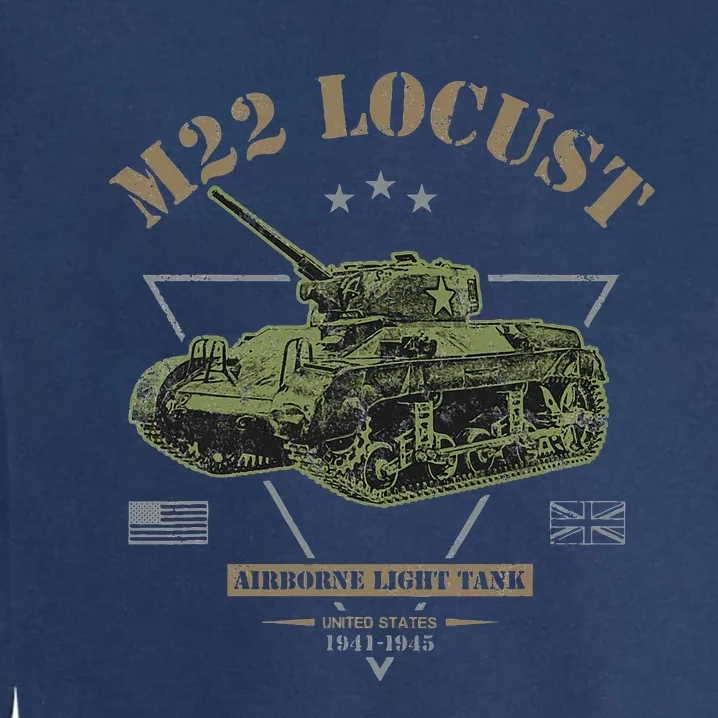 M22 Locust Airborne Light Tank Garment-Dyed Sweatshirt