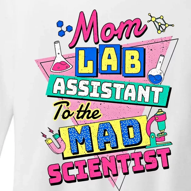 Mom Lab Assistant To The Mad Scientist Lab Week Mom Lab Womens CVC Long Sleeve Shirt